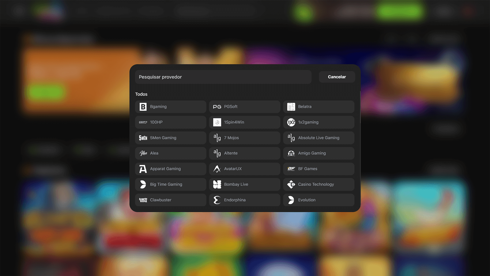 Seleccao de Fornecedores de Jogos do Casino GameSpot em Portugal