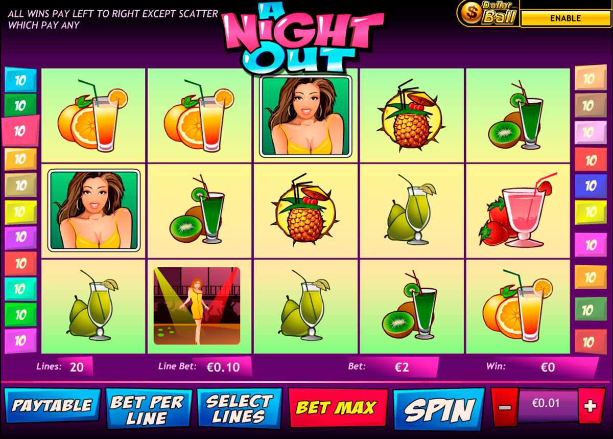 a night out playtech