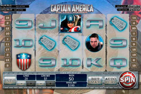 captain america playtech